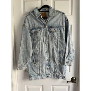American Eagle Aerie Distressed Jean Jacket